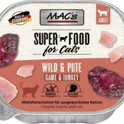 MACs Cat | Mit Wild & Pute | 16x 100 G Katzenfutter