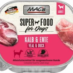 MACs Dog | Mit Kalb & Ente | 11x 150g Schälchen