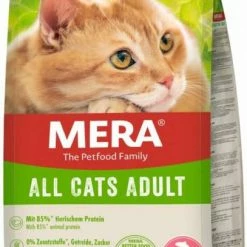 MERA DOG MeraCat All Cats Adult | Mit Lachs | 10 Kg Katzenfutter