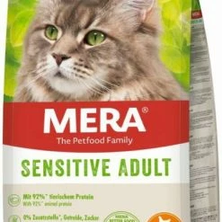 MERA DOG MeraCat All Cats Sensitive Adult | Mit Huhn | 10 Kg Katzenfutter