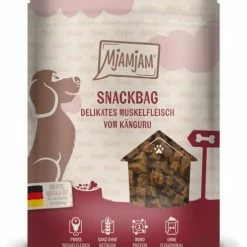 Mjamjam Snackbag | Mit Muskelfleisch Vom Känguruh | 8x 100 G Hundesnack