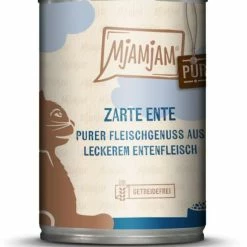 Mjamjam | Mit Ente Pur | 6 Dosen Katzenfutter