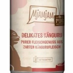 Mjamjam | Mit Känguru Pur | 6 Dosen Katzenfutter