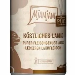 Mjamjam | Mit Lamm Pur | 6 Dosen Katzenfutter