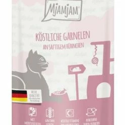 Mjamjam | Mit Garnelen & Hühnchen | 12x 125 G Katzenfutter