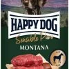 Happy Dog Montana | Pferd Pur | 6 Dosen Hundefutter