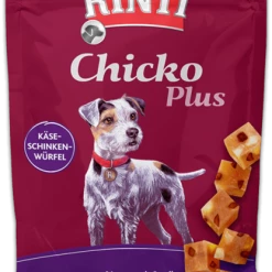 Rinti Extra Chicko Plus | Käse Und Schinkenwürfel | 6x80g Hundesnack