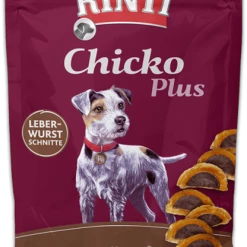 Rinti Extra Chicko Plus | Leberwurstschnitten | 6x80g Hundesnack