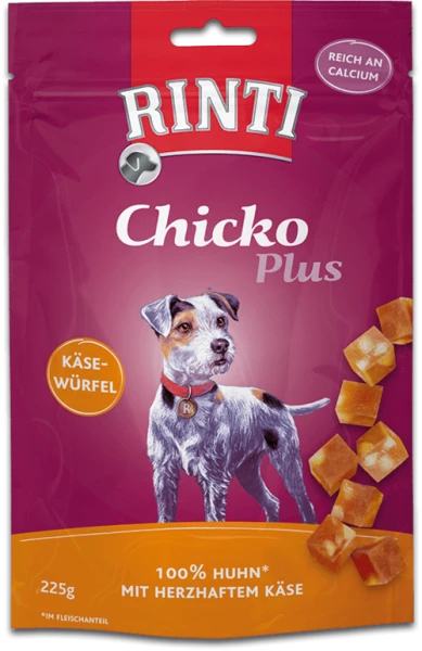 Rinti Extra Chicko Plus | Käsewürfel Mit Huhn | 6x225g Hundesnack 1 Rinti Extra Chicko Plus | Käsewürfel Mit Huhn | 6x225g Hundesnack