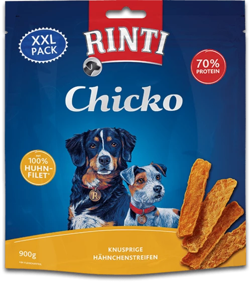 Rinti Extra Chicko | XXL-Pack Huhn | 900g Hundesnack 1 Rinti Extra Chicko | XXL-Pack Huhn | 900g Hundesnack