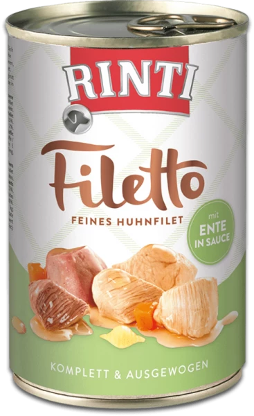 Rinti Filetto Jelly | Huhn Und Ente | Hundefutter 1 Rinti Filetto Jelly | Huhn Und Ente | Hundefutter