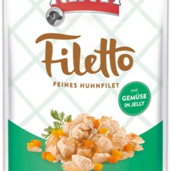 Rinti Filetto Jelly | Huhn Und Gemüse | 24x100g Hundefutter