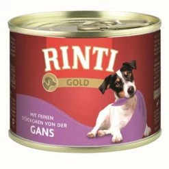 Rinti Gold | Mit Gans | 12x185g Hundefutter