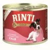 Rinti Gold | Mit Kalbstücken | 12x185g Hundefutter