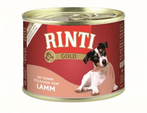 Rinti Gold | Mit Lamm | 12x185g Hundefutter 1 Rinti Gold | Mit Lamm | 12x185g Hundefutter