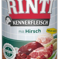 Rinti Kennerfleisch | Mit Hirsch | Hundefutter