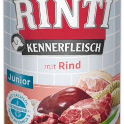 Rinti Kennerfleisch Junior | Mit Rind | Hundefutter