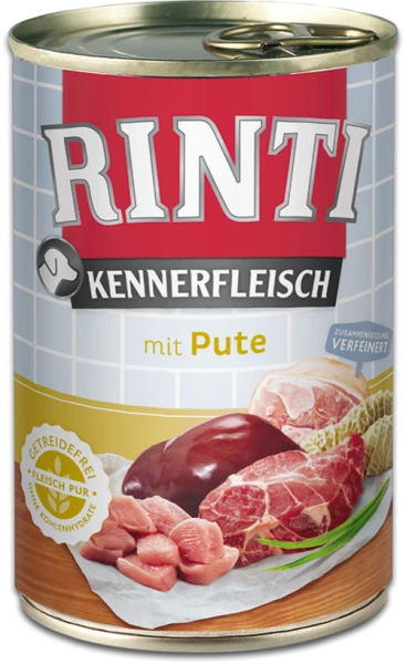 Rinti Kennerfleisch | Mit Pute | Hundefutter 1 Rinti Kennerfleisch | Mit Pute | Hundefutter