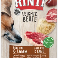 Rinti Leichte Beute | Rind Und Lamm | 10x400g Hundefutter