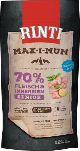 Rinti Max-i-Mum | Senior | Getreidefreies Hundefutter 1 Rinti Max-i-Mum | Senior | Getreidefreies Hundefutter