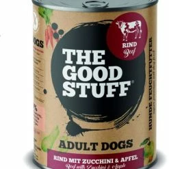 The Goodstuff Adult Dog | Mit Rind, Zucchini & Apfel | Getreidefreies Hundenassfutter