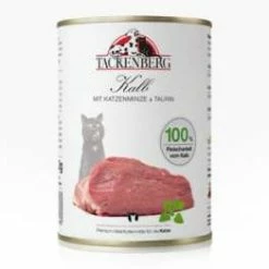 Tackenberg Katzenfutter | Mit Kalb, Katzenminze & Taurin
