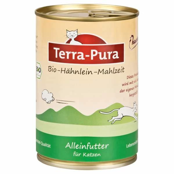 Terra-Pura Cat | Bio-Hähnlein Mahlzeit | Glutenfreies Katzenfutter 1 Terra-Pura Cat | Bio-Hähnlein Mahlzeit | Glutenfreies Katzenfutter