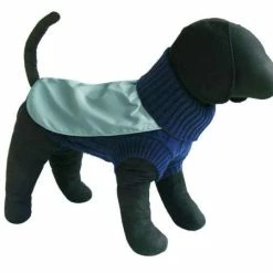 Tierbude TiBu Strick 47 | Hundepullover Mit Regencape