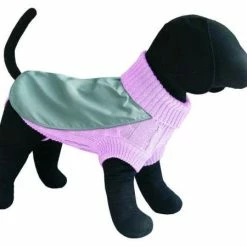 Tierbude TiBu Strick 48 | Hundepullover Mit Regencape
