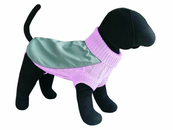 Tierbude TiBu Strick 48 | Hundepullover Mit Regencape 1 Tierbude TiBu Strick 48 | Hundepullover Mit Regencape