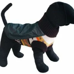 Tierbude TiBu Strick 49 | Hundepullover Mit Regencape