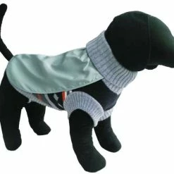 Tierbude TiBu Strick 51 | Hundepullover Mit Regencape