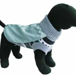 Tierbude TiBu Strick 52 | Hundepullover Mit Regencape