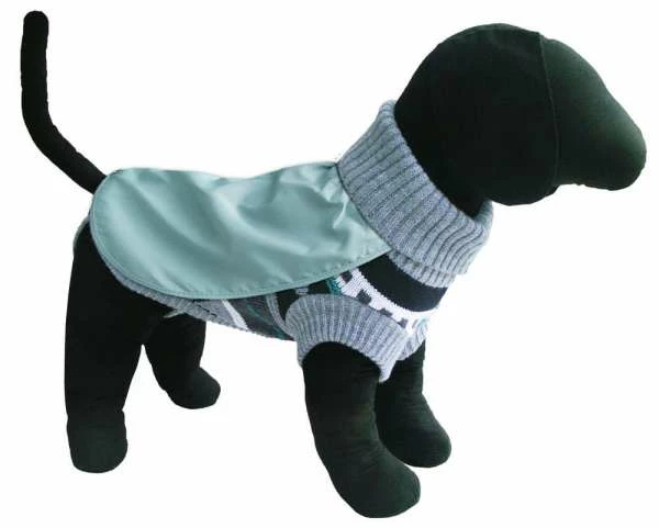 Tierbude TiBu Strick 52 | Hundepullover Mit Regencape 1 Tierbude TiBu Strick 52 | Hundepullover Mit Regencape