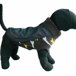 Tierbude TiBu Strick 55 | Hundepullover Mit Regencape
