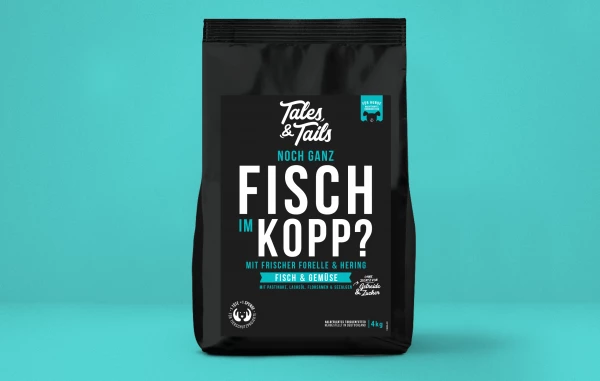 Tales & Tails | Noch Ganz Fisch Im Kopp | Getreidefreies Hundefutter 1 Tales & Tails | Noch Ganz Fisch Im Kopp | Getreidefreies Hundefutter