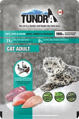 Tundra Cat | Mit Ente, Pute & Fasan | 16x 85 G Pouch Katzenfutter 1 Tundra Cat | Mit Ente, Pute & Fasan | 16x 85 G Pouch Katzenfutter