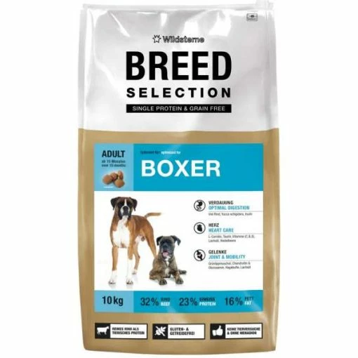 Wildsterne Boxer | Mit Rind & Süßkartoffeln | 10 Kg Getreidefreies Hundefutter -Hundefutter Geschäft Wildsterne Hundefutter Boxer 600x600