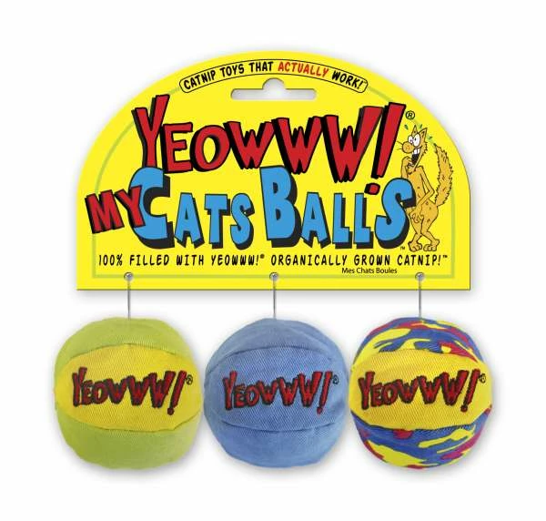 Yeowww! My Cats Balls | 3er Set 1 Yeowww! My Cats Balls | 3er Set