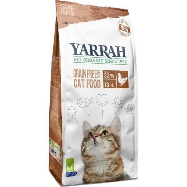 Yarrah Cat | Mit Huhn & Fisch | Getreidefreies BIO Katzenfutter 1 Yarrah Cat | Mit Huhn & Fisch | Getreidefreies BIO Katzenfutter