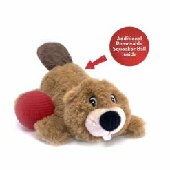 KONG Cozie Pocketz Beaver | Größe M | Hundespielzeug