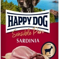 Happy Dog Sardinia | Ziege Pur | 6x 400g Hundefutter