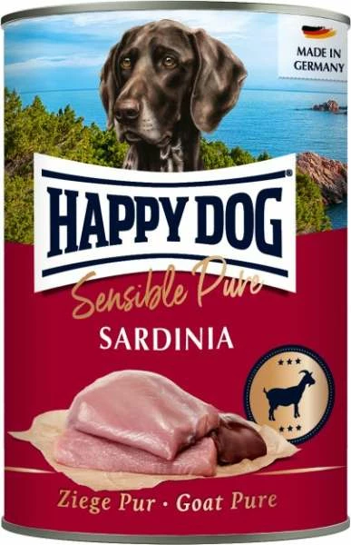 Happy Dog Sardinia | Ziege Pur | 6x 400g Hundefutter 1 Happy Dog Sardinia | Ziege Pur | 6x 400g Hundefutter