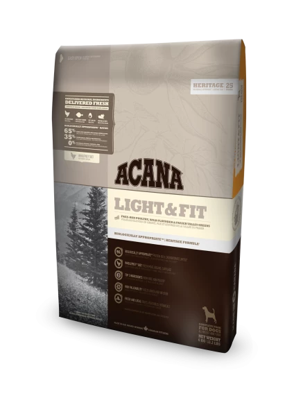Acana Adult Dog, Light & Fit, Getreidefrei 1 Acana Adult Dog, Light & Fit, Getreidefrei