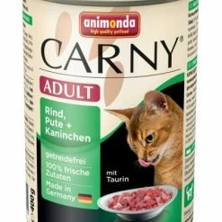 Animonda Carny Adult Cat | Mit Rind, Pute & Kaninchen | 6x400g