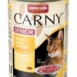 Animonda Carny Senior Cat | Mit Rind, Huhn & Käse | 6x400g