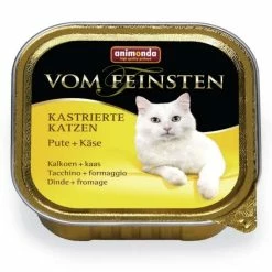 Animonda Vom Feinsten MILD | Mit Pute & Käse | 32x 100g