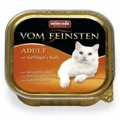 Animonda Vom Feinsten Adult-Cat | Mit Geflügel & Kalb | 32x 100g