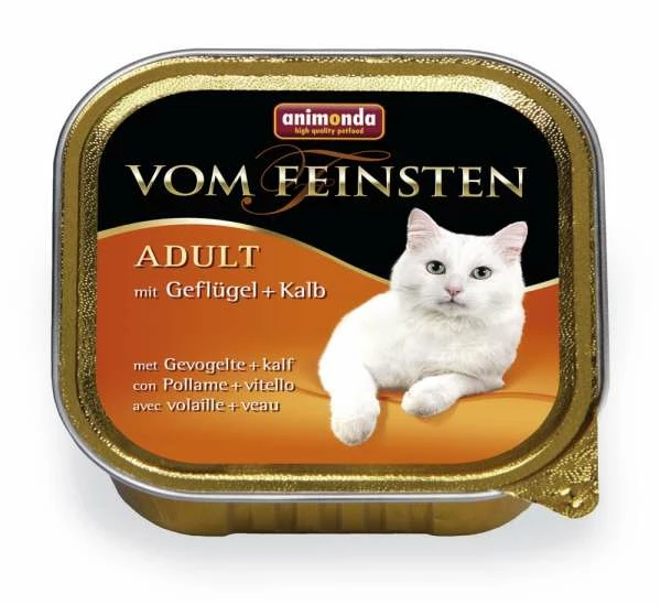 Animonda Vom Feinsten Adult-Cat | Mit Geflügel & Nudeln | 32x 100g 1 Animonda Vom Feinsten Adult-Cat | Mit Geflügel & Nudeln | 32x 100g