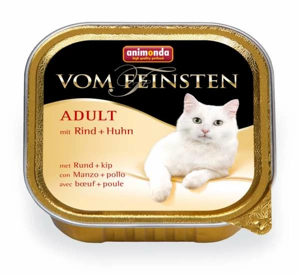 Animonda Vom Feinsten Adult-Cat | Mit Rind & Huhn | 32x 100g 1 Animonda Vom Feinsten Adult-Cat | Mit Rind & Huhn | 32x 100g